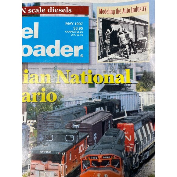 Model Railroader Magazine Back Issue u  May 1997 Vol 64 No 5 Canadian National i - Picture 2 of 10